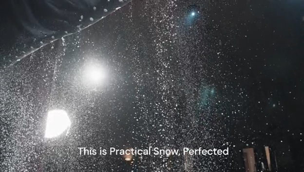 SnoCradle® Falling Snow Dispenser